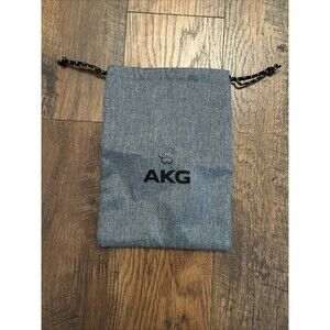 Carry pouch ONLY AKG K371 K361 BT headphones soft drawstring travel bag case